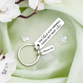 Religious Gifts for Women Christian Bible Verse Keychain Christian Birthday Gifts for Women Religious Easter Gift Christmas Gift for Sister in Christ Keychain for Friends Sister