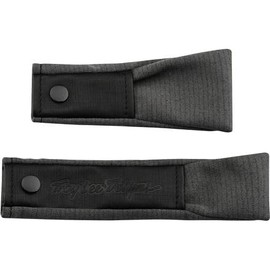 Troy Lee Designs SE5 Composite Helmet Replacement Chin Strap Covers Black MD