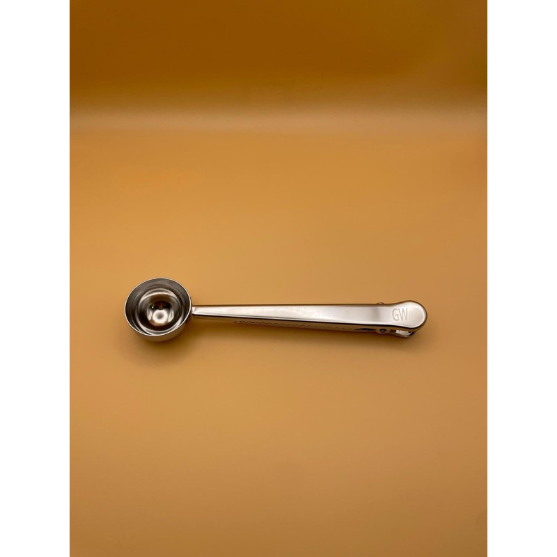 15ml Coffee Scoop with Bag Clip, Metal Tablespoon, sea Moss