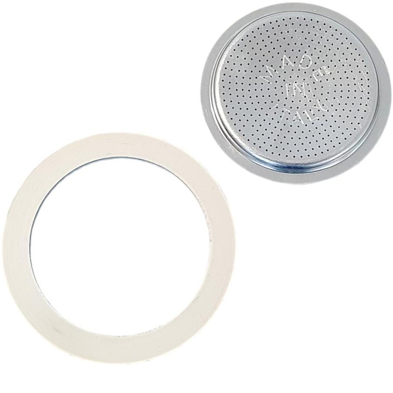 harren24 Sealing Ring + Filter Sieve for Bialetti (Musa Induction,
