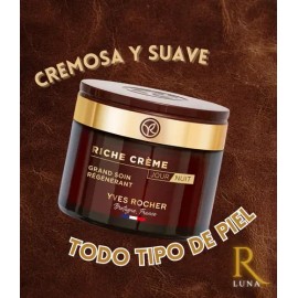 Crema Díanoche Nutri Regeneradora Yves Rocher Refrescante N                                                                                           
