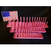 Hansen 6 Pc Socket Tray Metric SAE Tool Rack Holders