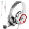ELECOM HS-G30WH Wired Gaming Headset, Over-Ear, 2m, Lightweight Model, White
