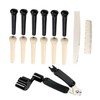 Vaveren 12Pcs Guitar Bridge Pins Bridge Extractor Tool Replacement Parts