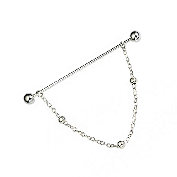 HEALLILY 2pcs Copper Collar Pin Necktie Tie Cravat Pin Collar