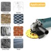 2 Pieces 4 Inch Concrete Stone Ceramic Turbo Diamond Grinding