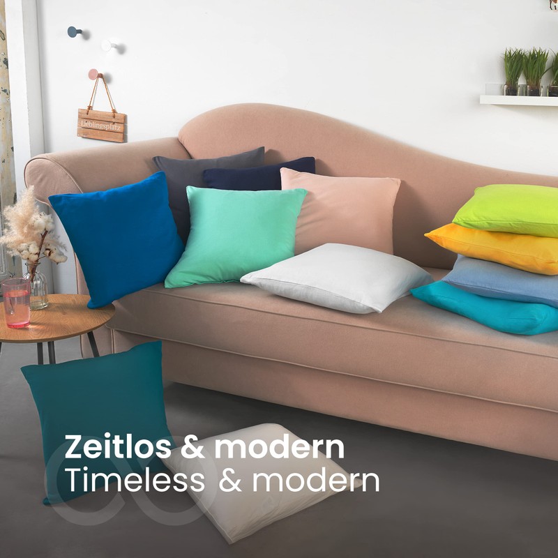 Double pack Cushion covers Cushion cover Cushion outer with zip