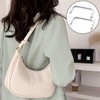 4 PCS Aluminum Purse Frame Clutch Bag Clasp U-Shaped Metal