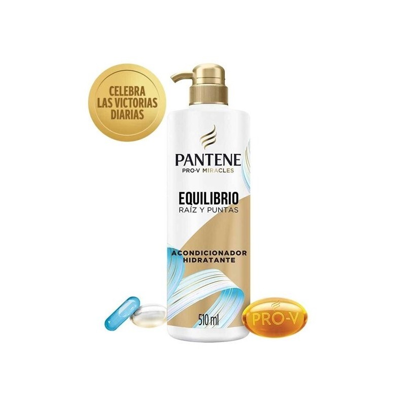 PANTENE Hidratante Equilibrio Raíz y Puntas Pro-V SHAMPOO Y ACONDICIONADOR