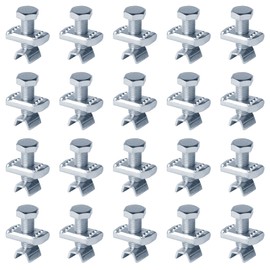 heneng 20 Pack Strut Channel Seismic Rod Stiffeners,Fits 3/8" - 5/8" Thread Rods