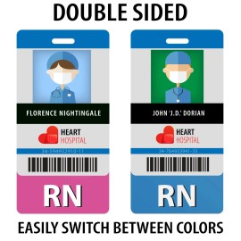 BadgeZoo RN Badge Buddy with Upside Down Weight, Height and Temperature conversion  - 50