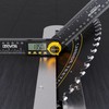 LEXIVON Aluminum Digital Angle Finder Gauge, 7-inch/180mm Multi-Purpose Protractor, Includes