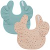 SMOOCH (2 Pack Waterproof Bib for Baby & Toddlers -