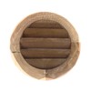 Miller Shingle Round Clear Cedar Vent, Flush Mount - 12