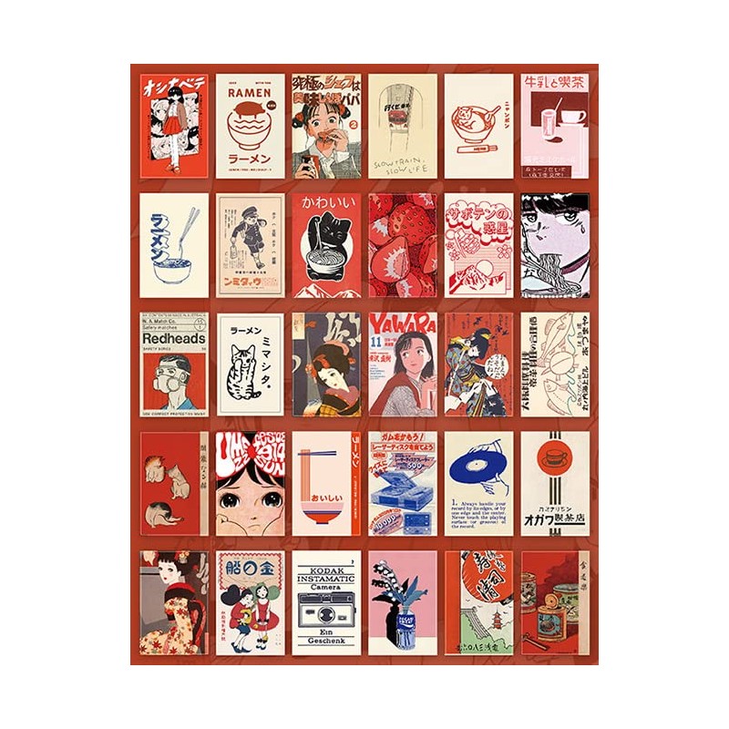 ZPPLD 30 Postcards, Anime Postcards, Postcard Set, Japanese Anime Postcard