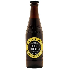 Boylan Diet Root Beer - 12 oz (6 Glass Bottles)