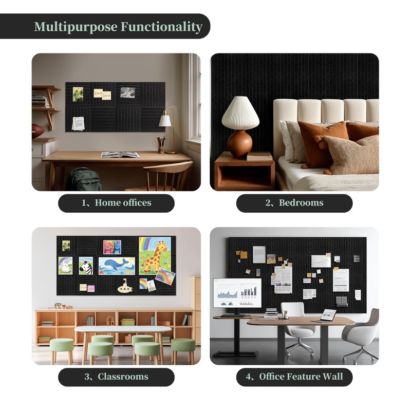 YNHAY Large Cork Board, 59" x 36", 1/2" Thick Bulletin