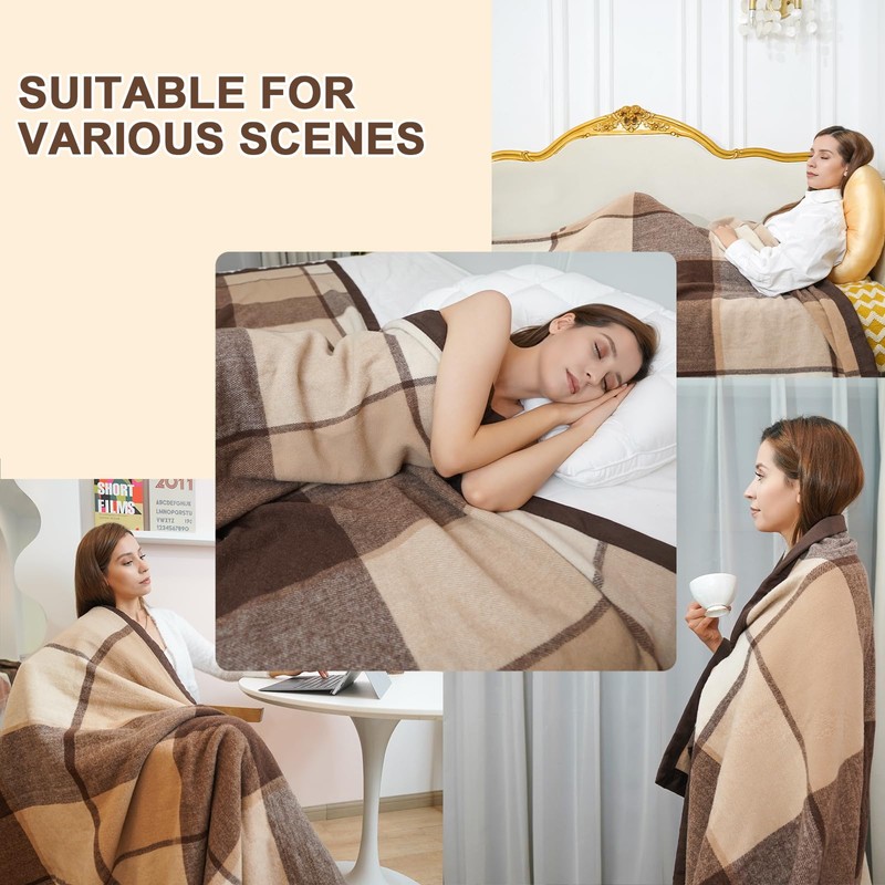 YOUR MOON 100% Pure Wool Blanket King Size, Australian Organic