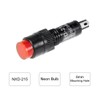 sourcing map Indicator Lights DC 24V, NXD-215 Red Neon Bulb,