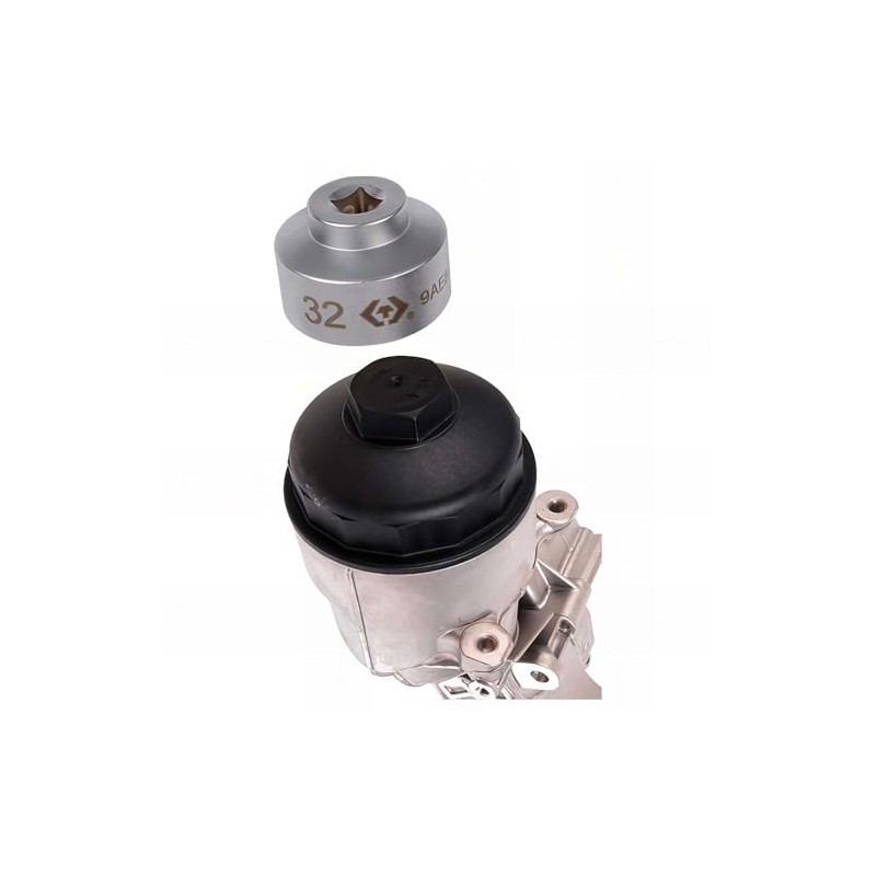 Vaso 3/8" para filtro de aceite 30mm