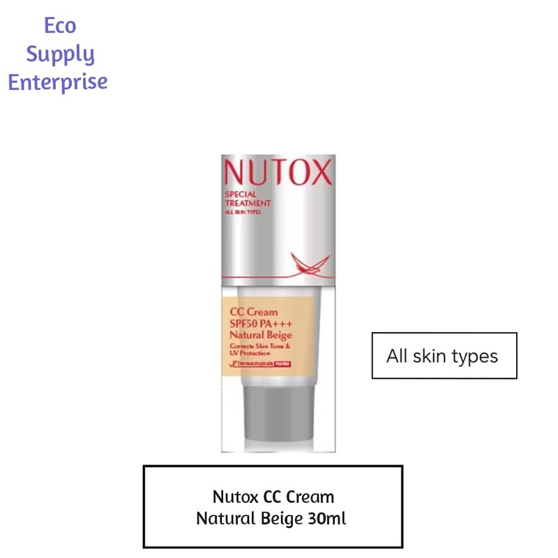 NUTOX Youth Restoring CC Cream SPF50 PA+++ Light Beige/Natural Beige