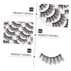 Natural False Eyelashes Handmade Polished Strip Lashes for Daily Makeup