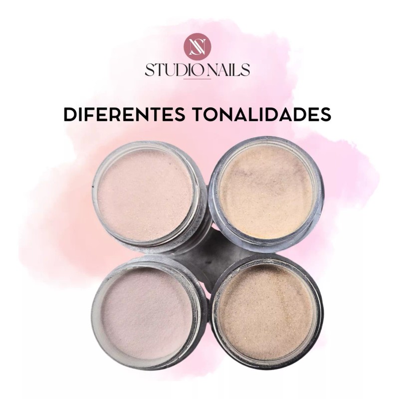 Studio Nails Colección Make Up Cover, Para Uñas Acrílicas. Studio