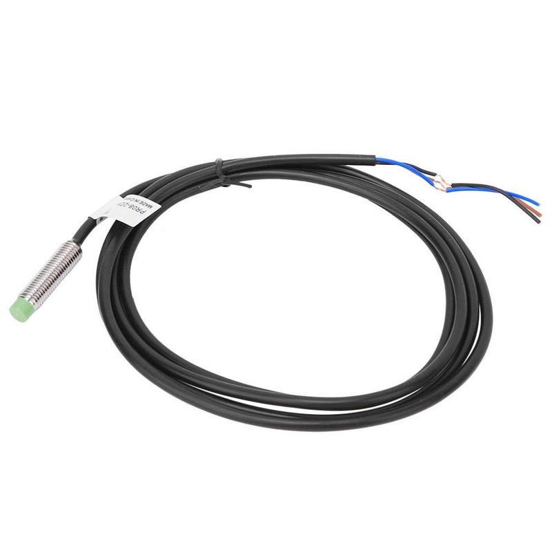 PR08-2DN Inductive Proximity Switch, DC10-30V 2mm φ8mm 3-Wire NPN NO