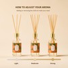 Airkeep Reed Diffuser Oil Set with Reed Sticks, Clean Linen