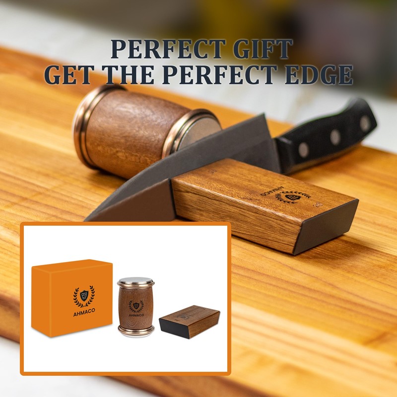 Rolling Knife Sharpener Kit – Knife Sharpening Tool with Magnetic