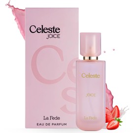 Celeste Joice 100ml La Fede by Khadlaj Perfume for Women - Elixir Her Parfum with Notes of Pear Jasmine and Peach- Fruity Vanilla Strawberry