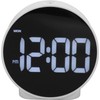 Reloj Despertador Digital LED con Alarma Dual y Brillo Ajustable