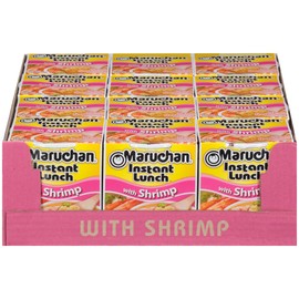 Maruchan Ramen Shrimp Flavor, 2.25 oz, 12 ct