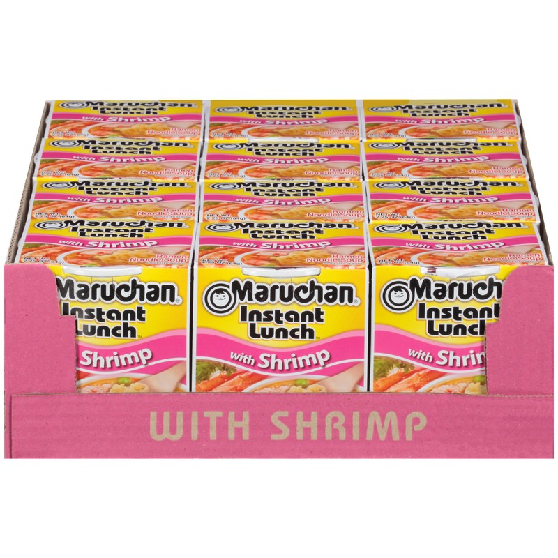 Maruchan Ramen Shrimp Flavor, 2.25 oz, 12 ct