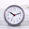 Wall Clock Wooden Wall Clock Simple Bathroom Suction Cup Clock