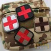 Medic Cross Tactical Embroidered Velcro Patch Velcro Patch 4 Colors/Set