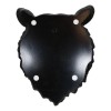 Ebros Large Olympic Black Bear Head Wall Decor Plaque 16"Tall