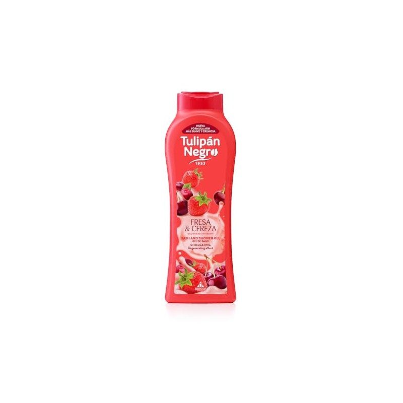 Tulipan Black: Strawberry and Cherry Passion Stimulating Gel - 720ml