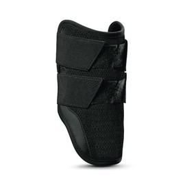EvoShield Elbow Guard High School Baseball Compatible PROSRZ Double Strap Elbow Guard Black