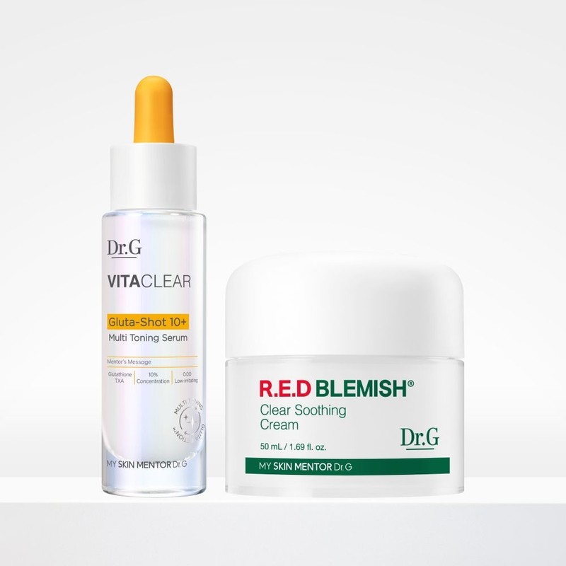Dr.G Composition: Vita Clear Gluta Shot + Soothing 2nd Generation