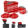 ILKCC 6Pcs Dash Cam Adhesive Pads [2mm, 2.83" Sq &