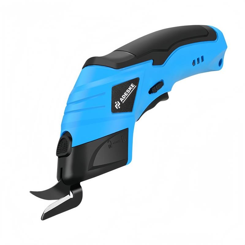 ADESKE Cordless Electric Scissors 3.7V USB Rechargeable Sewing, Scrapbook, Handmade