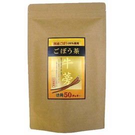 Ishigaki Foods Japanese Burdock Tea, Value 0.07 oz (2 g) x 50 P