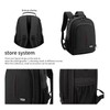 JINNUOLANG Camera Backpack for Photographers - Waterproof DSLR Bag with