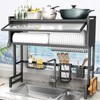 Over The Sink Dish Drainer Drying Rack 3 Tiers with