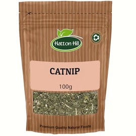 Extra Strong Catnip Herb 100g – Premium Natural Catnip for Cats – Long Lasting & Potent – by Hatton Hill