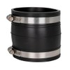 Fernco P1060-33 Flexible PVC Coupling For 3" Plastic Socket to