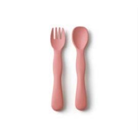 Nakajima 24-463529 Mogugu Pebble Cutlery Set Daichi Size: Spoon: Approx. 5.5 x 1.1 inches (14 x 2.8 cm) / Fork: Approx. 5.5 x 1.0 inches (14 x 2.5 cm)