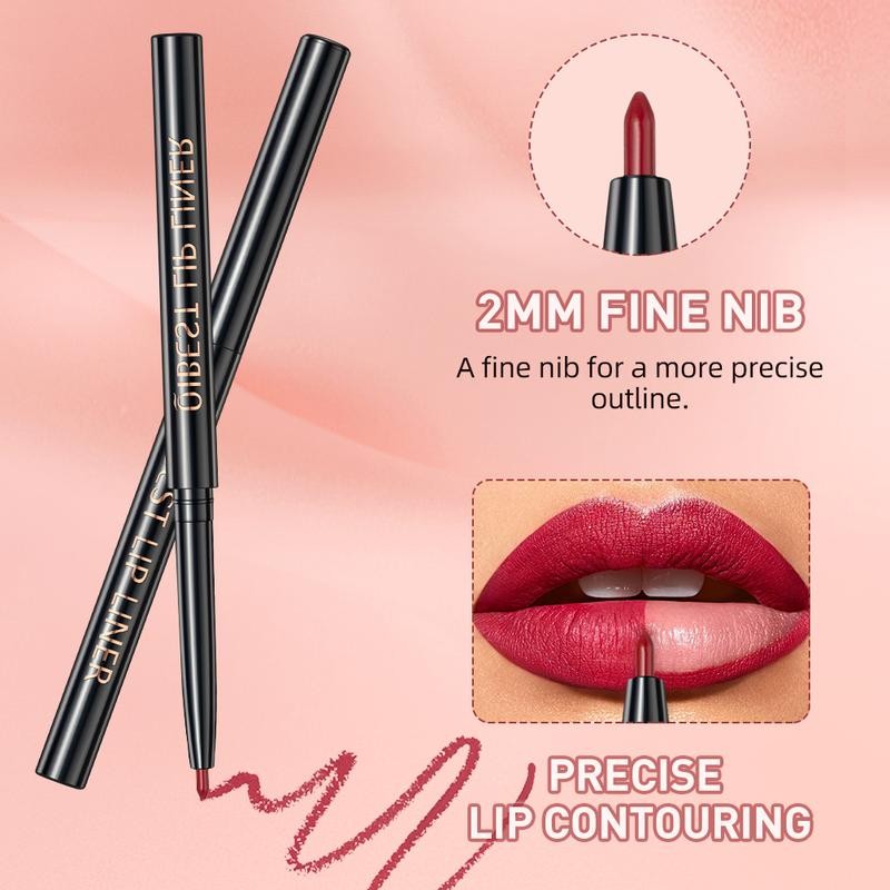 Non-stick and non-fading lip glaze matte matte moisturizing lip liner