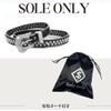 $ole only Sole-Only Belt, Glare, Black, Hip Hop, CZ Diamond,